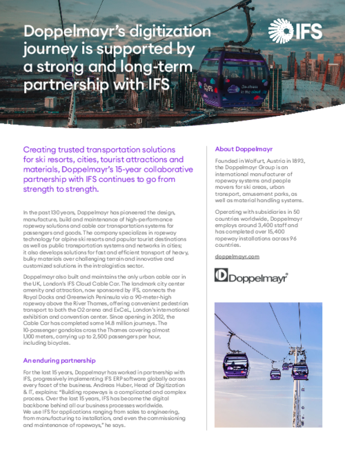 Customer Case Study: Doppelmayr