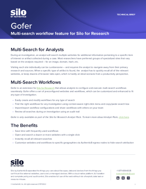 Authentic8 Silo for Research Reviews 2026: Details, Pricing, & Features ...