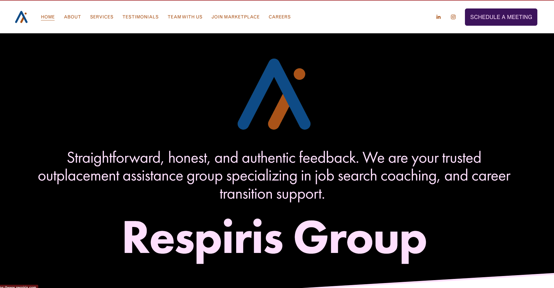 Outplacement Assistance screenshot