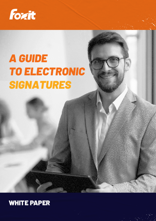 A Guide to Electronic Signatures Whitepaper