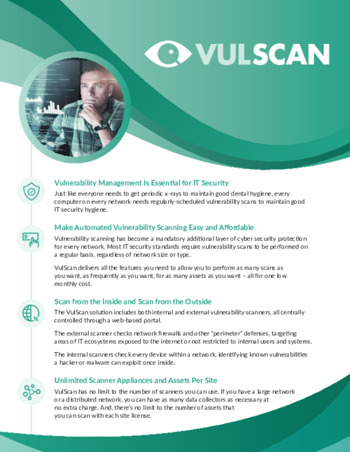 VulScan Brochure
