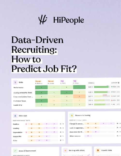 Data-Driven Recruiting: How to Predict Job Fit