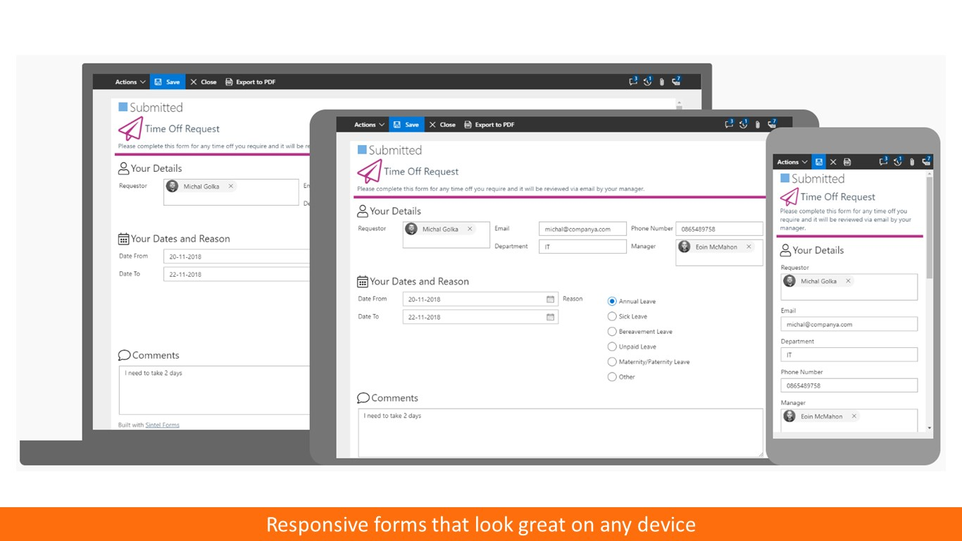Sintel Forms Studio Reviews 2025: Details, Pricing, & Features | G2