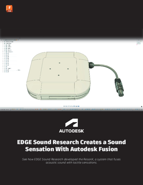 Autodesk Fusion and Edge Sound Research