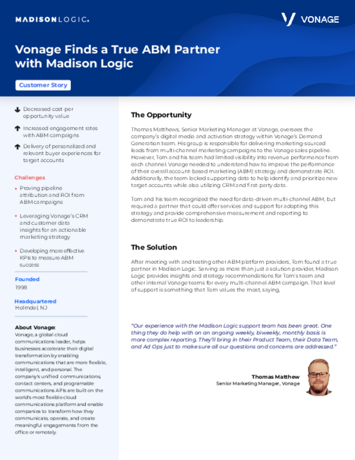 Madison Logic Platform Reviews 2026: Details, Pricing, & Features | G2
