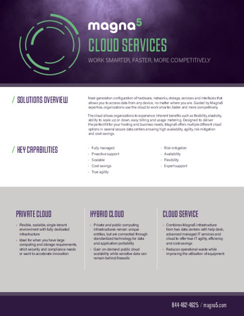 Magna5 Cloud Solutions