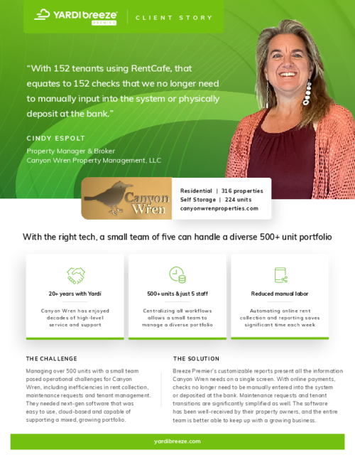 Mixed Portfolio Client Success Story