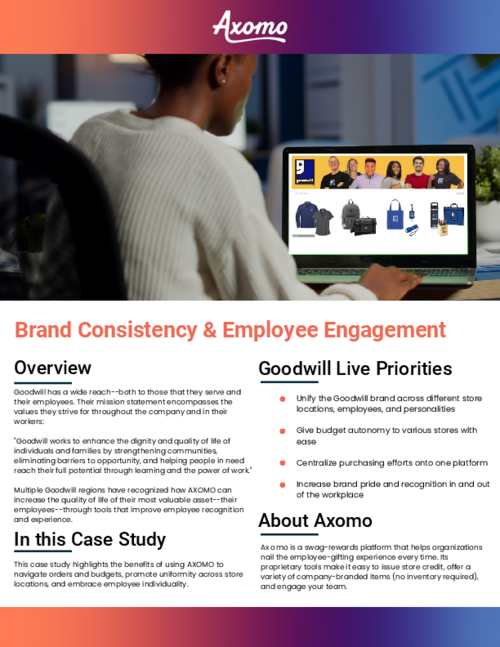 Axomo x Goodwill Case Study
