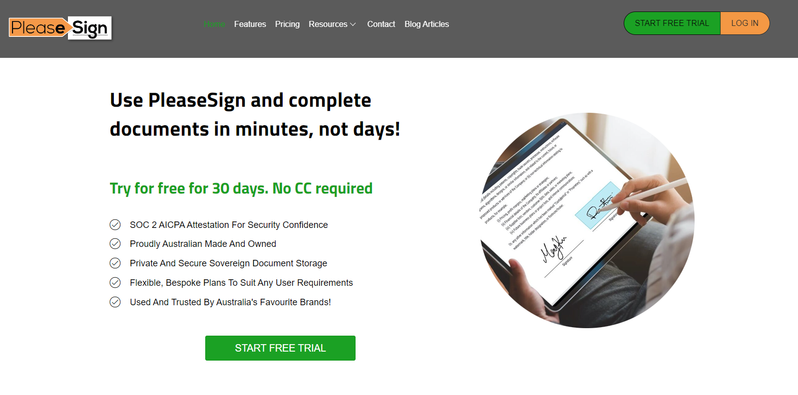 PleaseSign screenshot