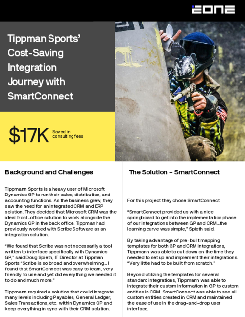 Tippman Sports’ Cost-Saving Integration Journey with SmartConnect