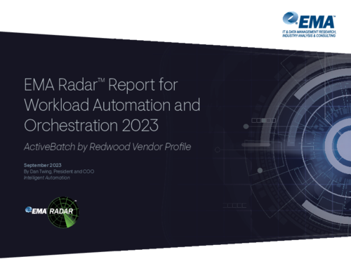 EMA Radar Report for Workload Automation and Orchestration 2023 - ActiveBatch by Redwood