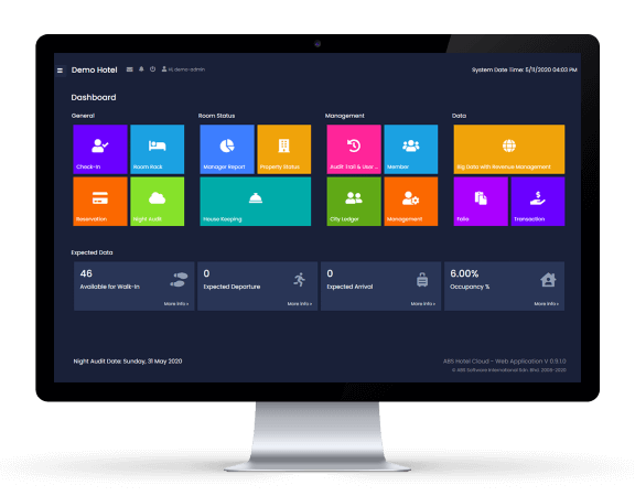 ABS Property Management System screenshot