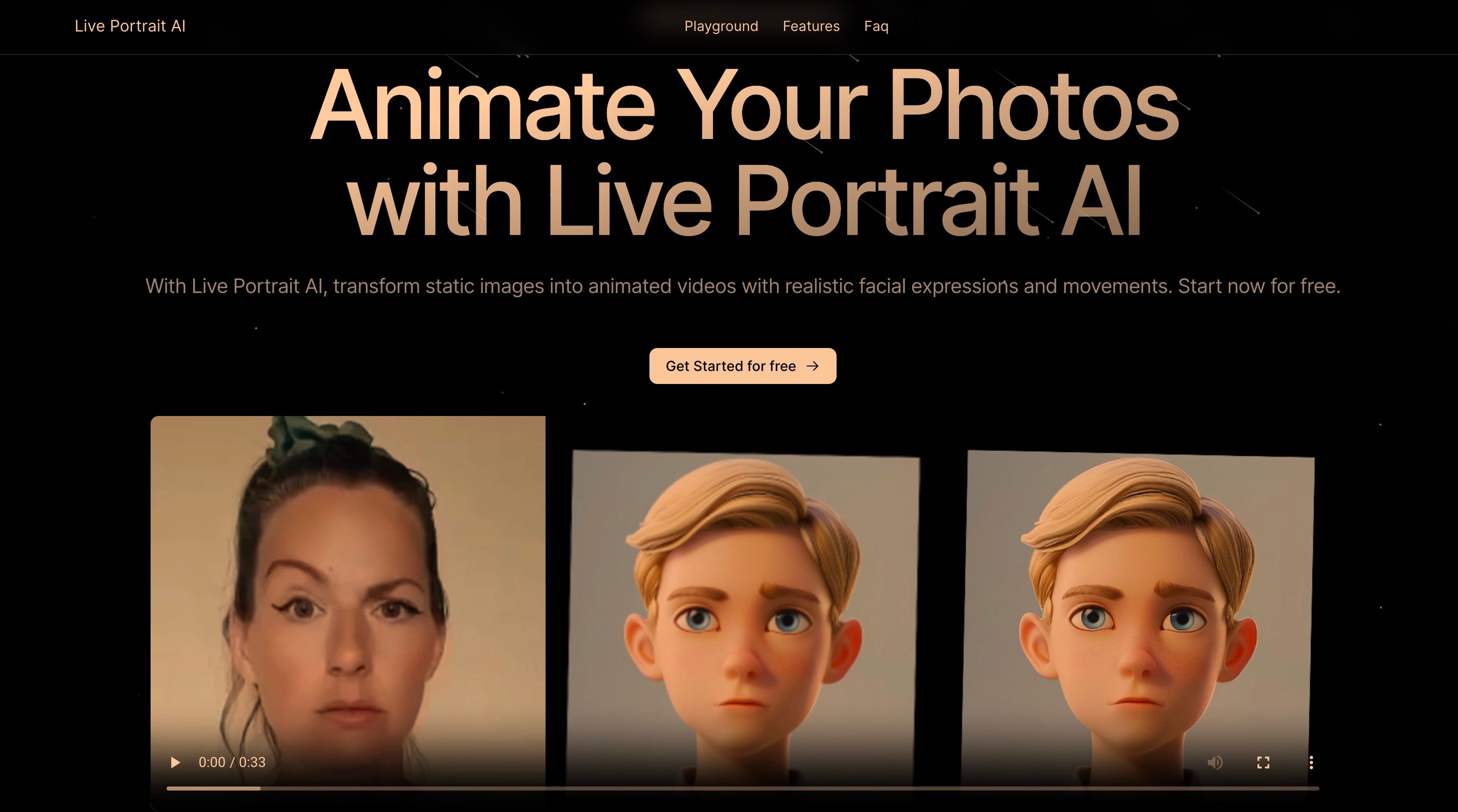 Live Portrait AI screenshot 1