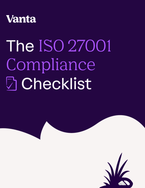 ISO 27001 Compliance Checklist