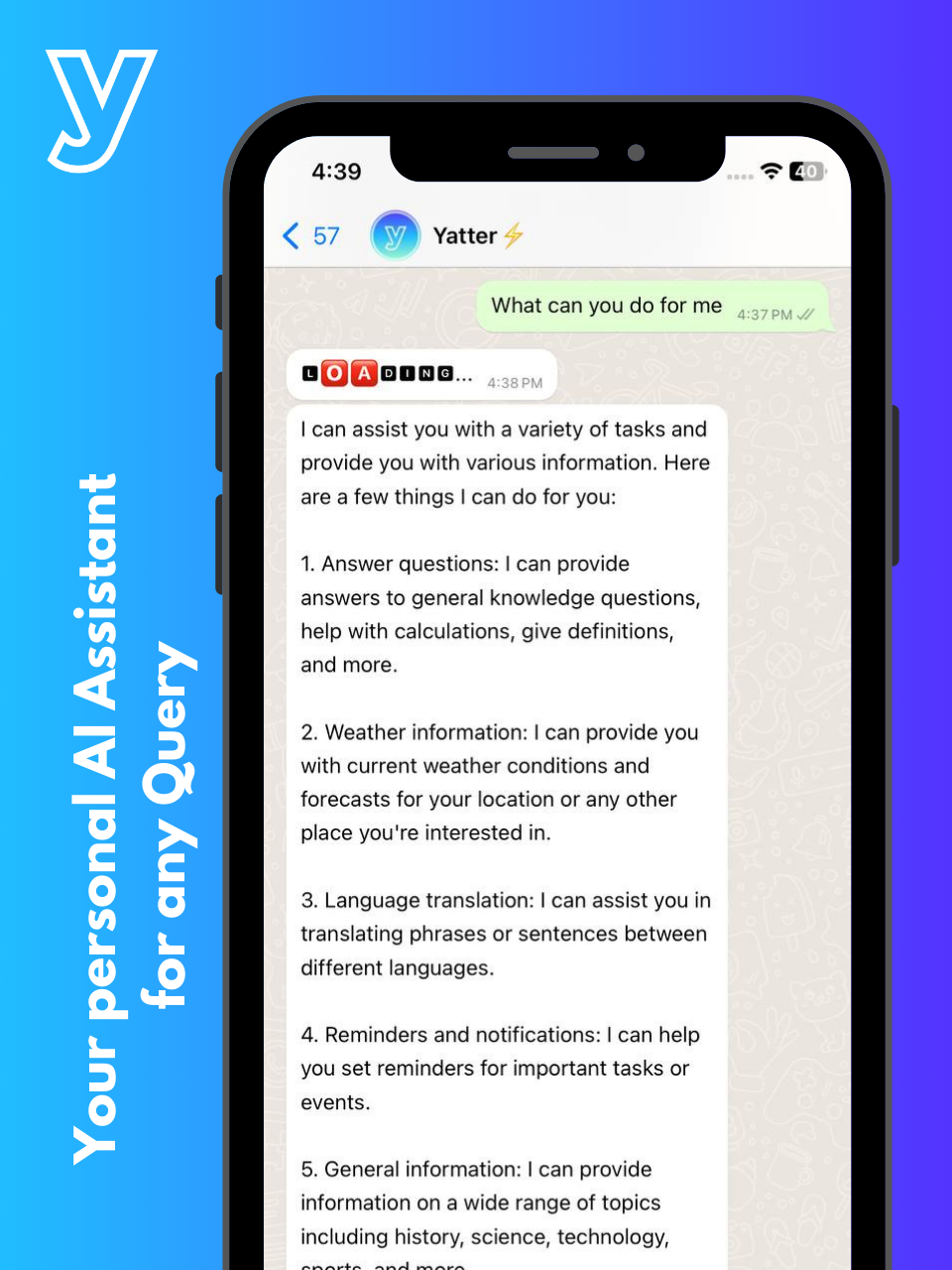 Yatter preview
