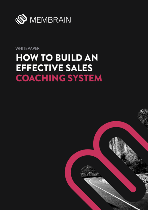 Whitepaper - How to Build an Effective Sales Coaching System