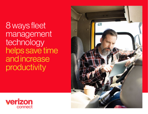 8 ways fleet management technology helps save time and increase productivity