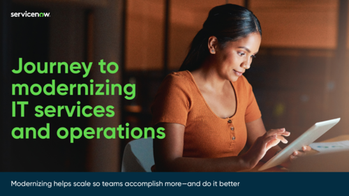 Journey to Modernizing IT Services and Operations