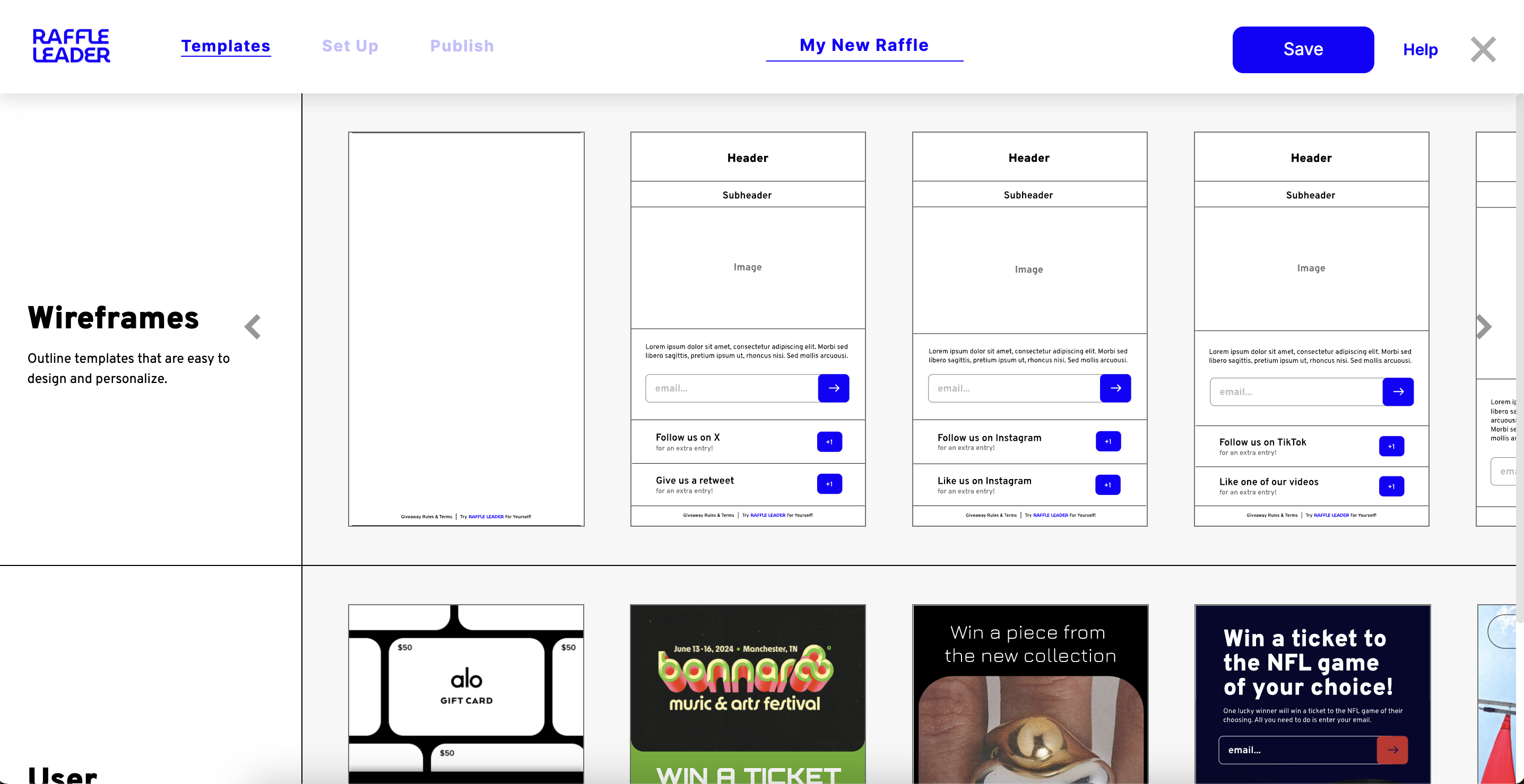 Raffle Leader screenshot