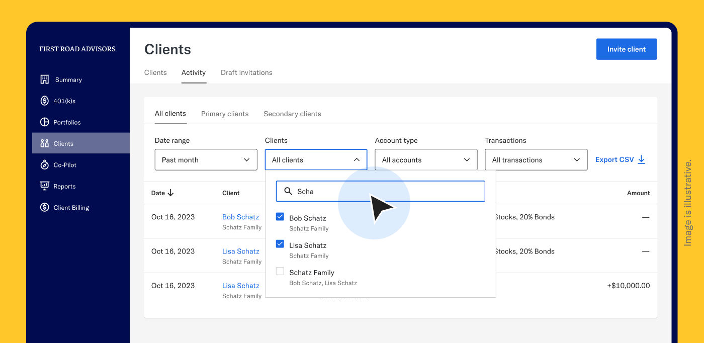 Betterment Advisor Solutions screenshot