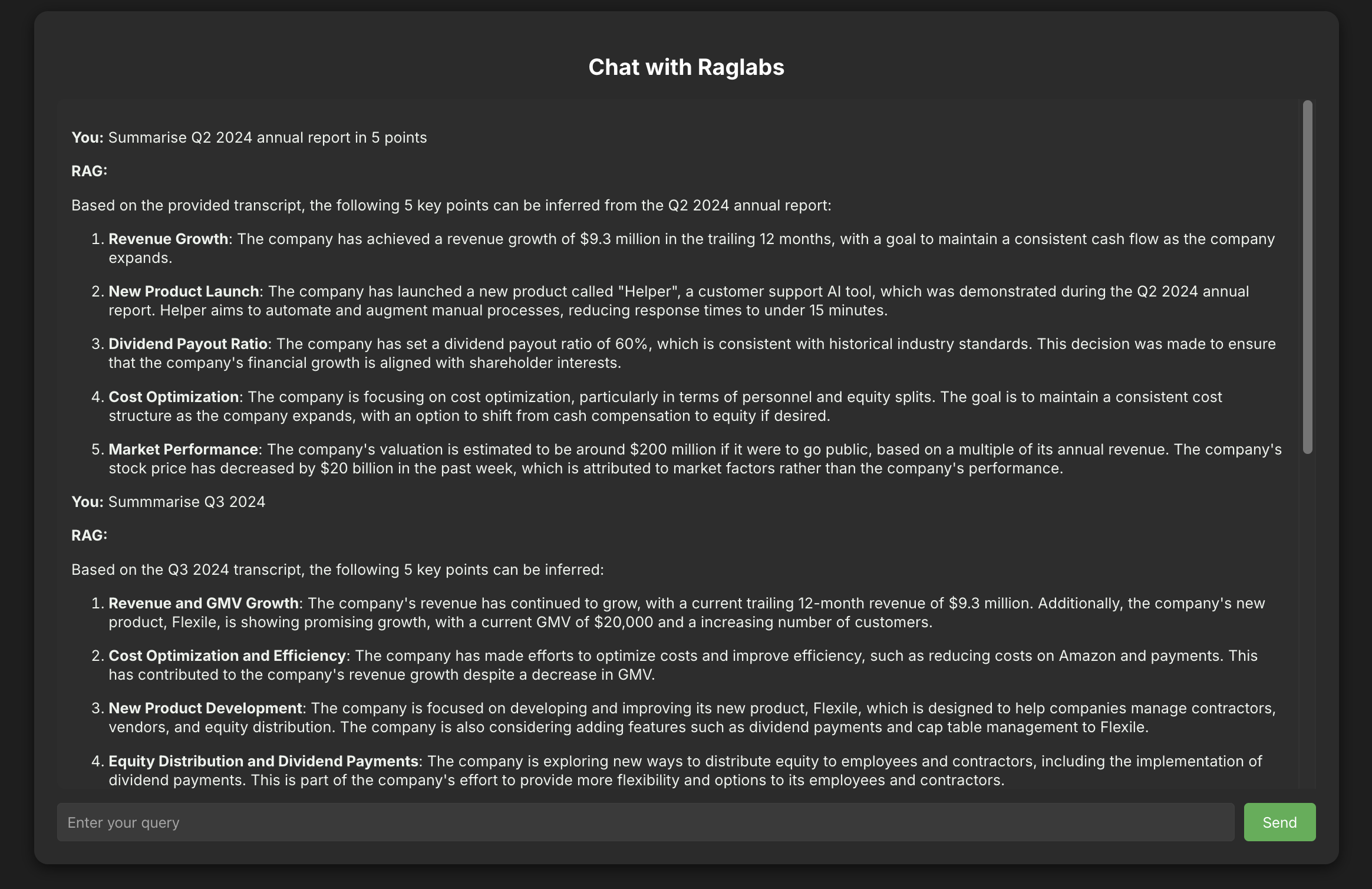 Raglabs.co : Your Company's Own ChatGPT preview