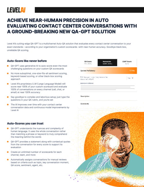 Level AI QA Datasheet