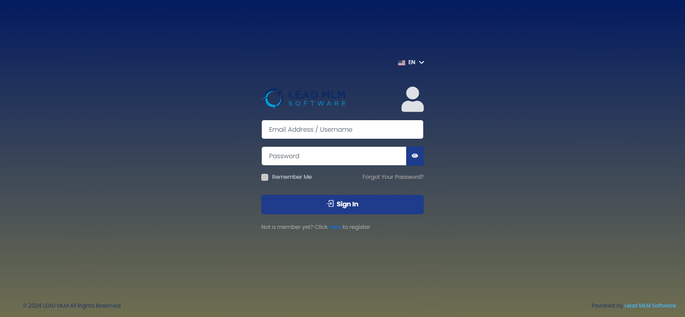 Lead MLM Software screenshot