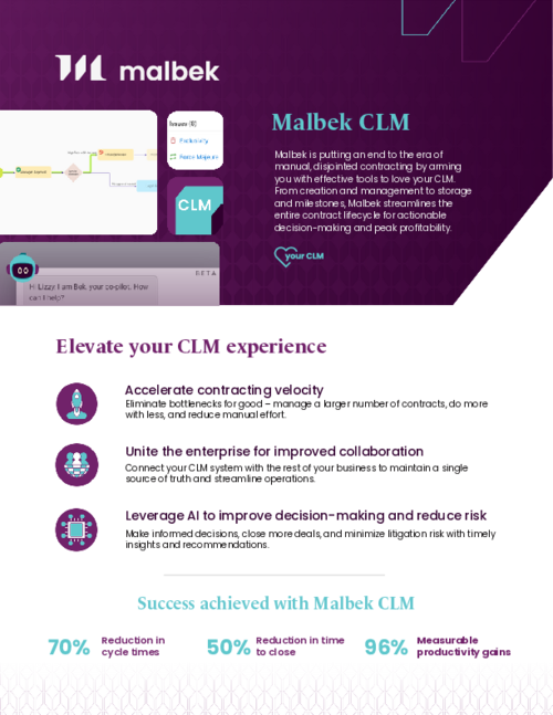Malbek-CLM-Datasheet