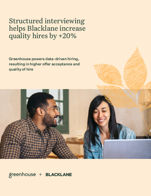 Structured interviewing helps Blacklane increase quality hires by 20 percent