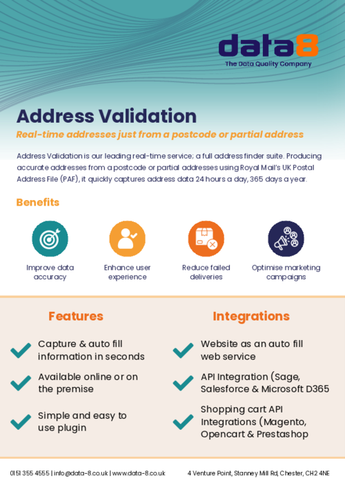 Data8 - Data Quality Solutions Reviews 2025: Details, Pricing ...