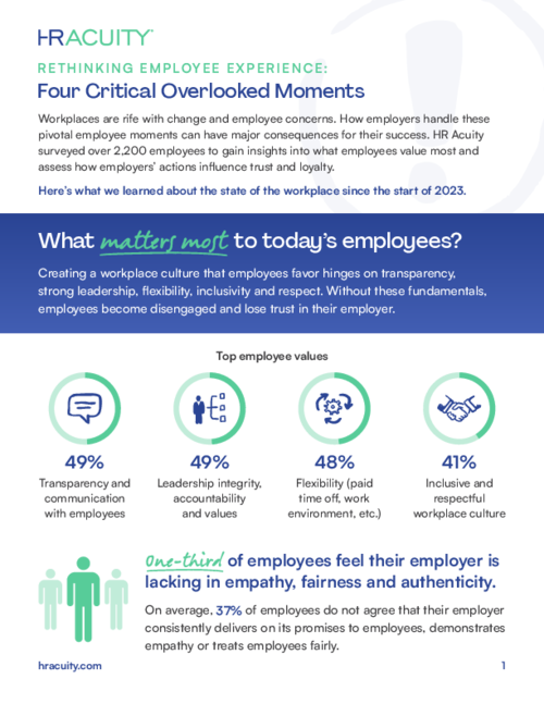 Rethinking Employee Experience: Four Critical Overlooked Moments