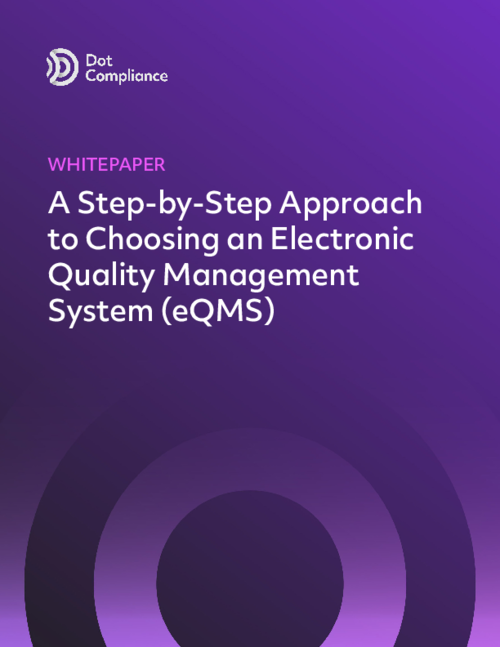 Whitepaper: How to Choose an eQMS