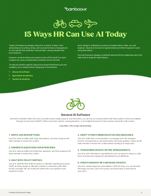 Learn how to use AI to make your HR processes more efficient with these tips.