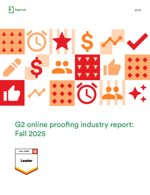 Report: PageProof's performance in online proofing category review Fall 2025