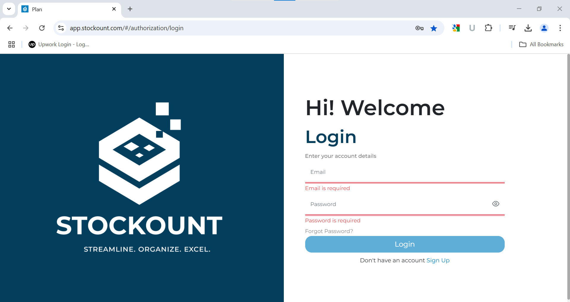 Stockount screenshot