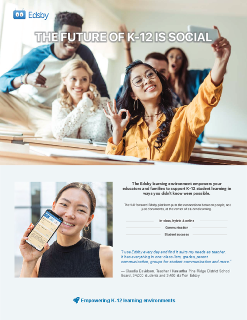 Edsby One Page Datasheet