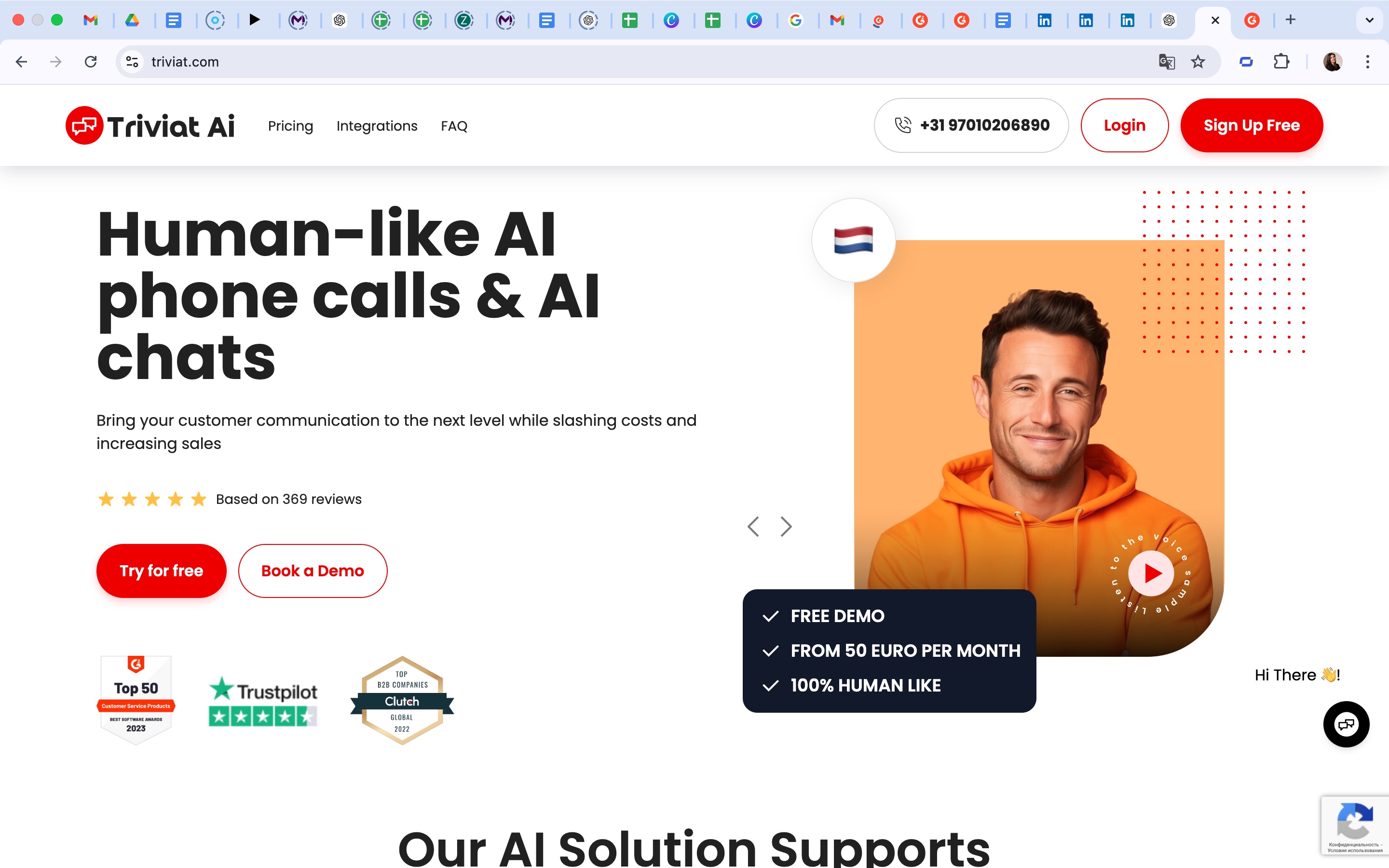 Triviat AI preview