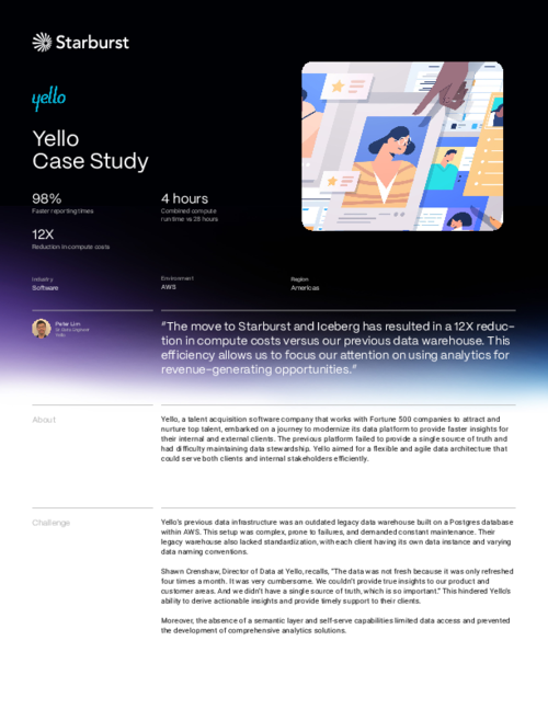 Case Study with Yello