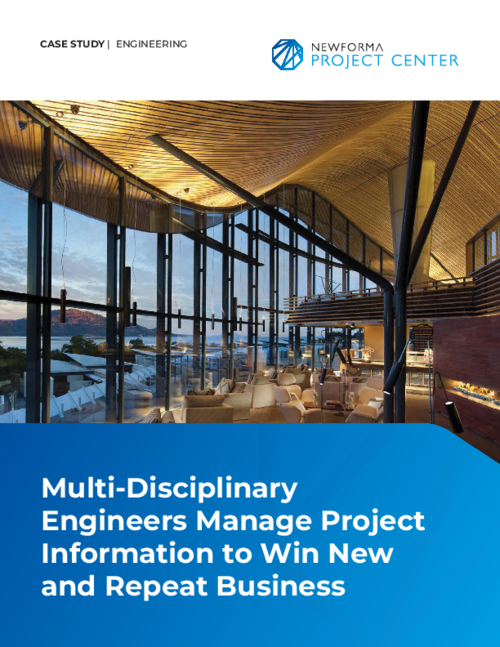 Case Study: Multi-Disciplinary Engineers Manage Project Information to Win New and Repeat Business