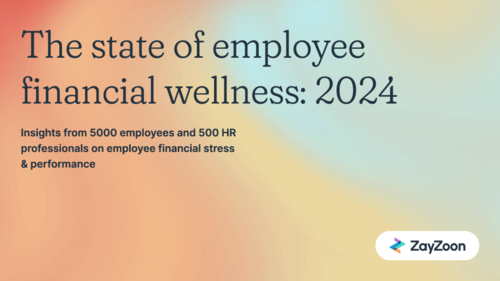 The state of employee financial wellness: 2024