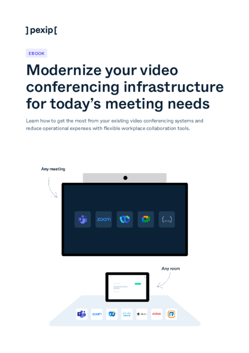 Modernize your video conferencing infrastructure for today’s meeting needs