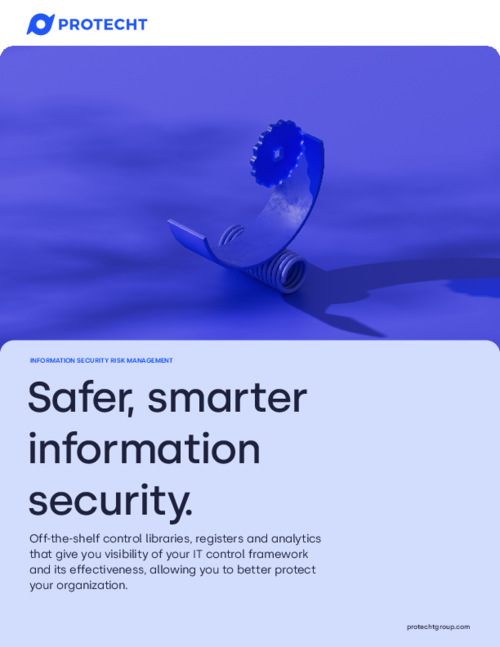 Information Security Risk Management brochure