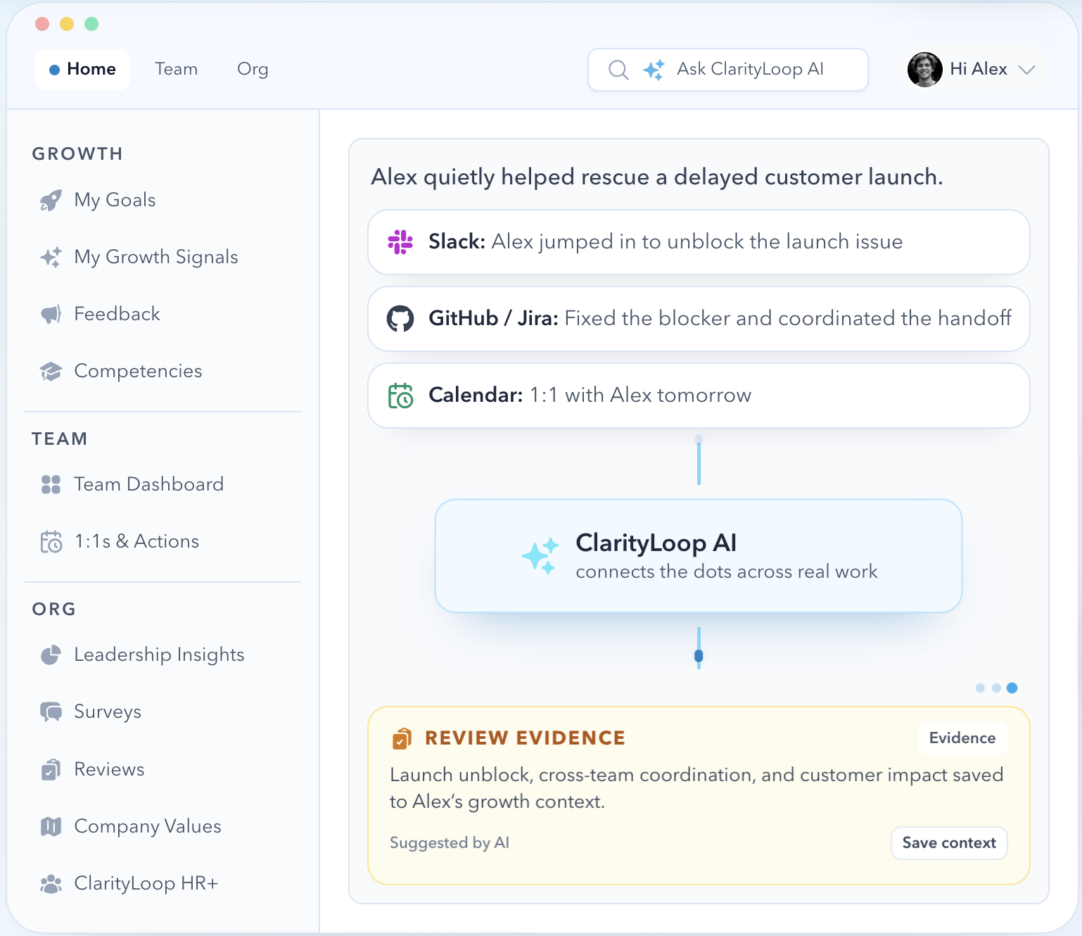 ClarityLoop screenshot