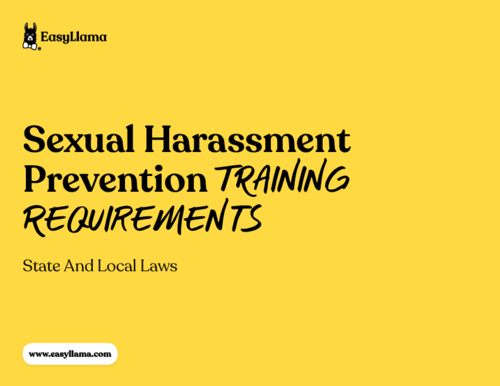 Harassment Prevention Training Requirements by State