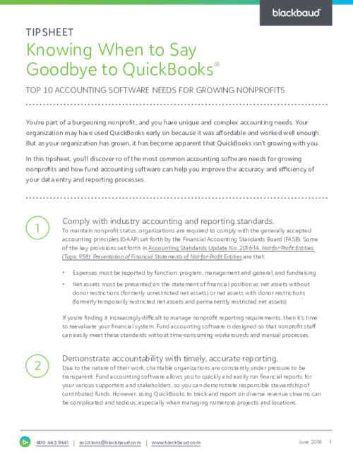 When to Say Goodbye to Quickbooks