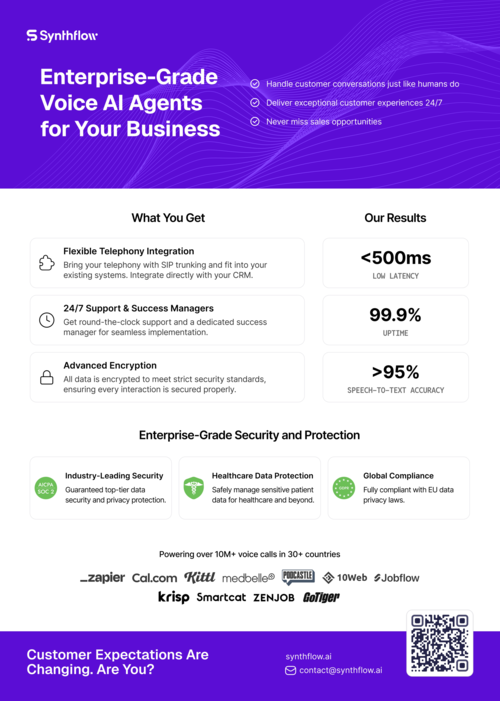 Synthflow for Enterprise