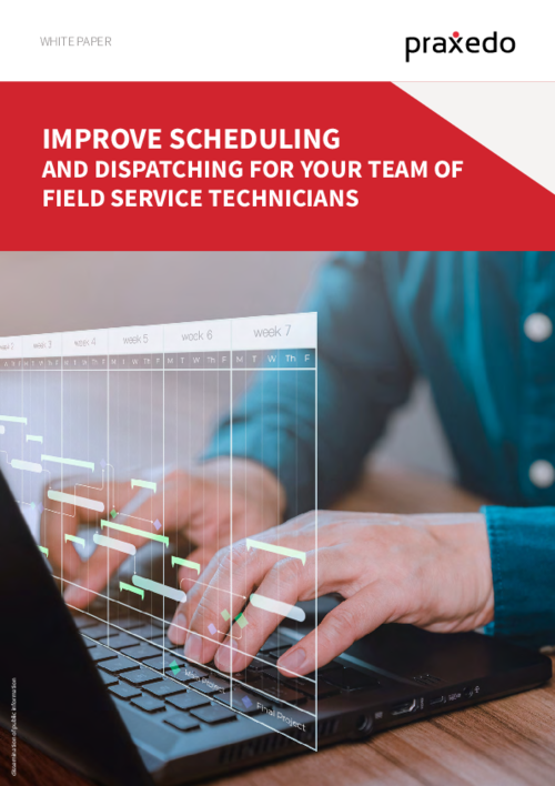 Improve scheduling & dispatching for your team of field service technicians