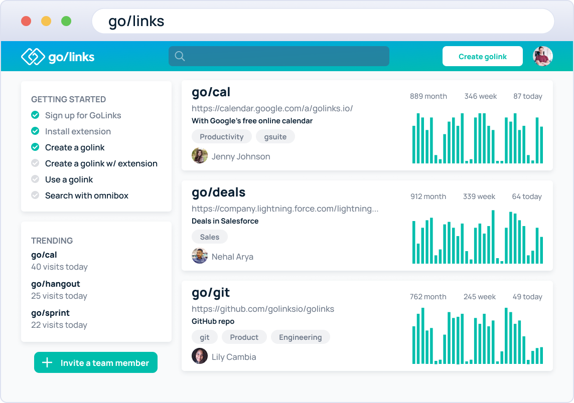 GoLinks Reviews 2024: Details, Pricing, & Features | G2