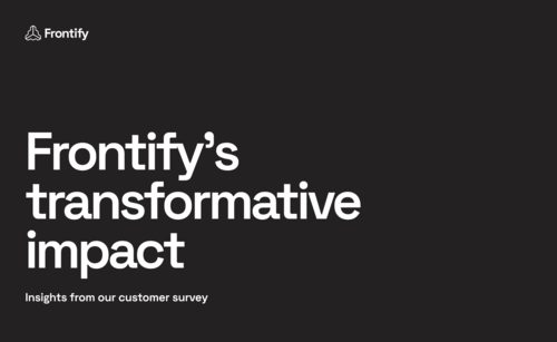 Customers agree: Frontify delivers ROI