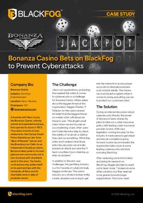 Case Study: Bonanza Casino
